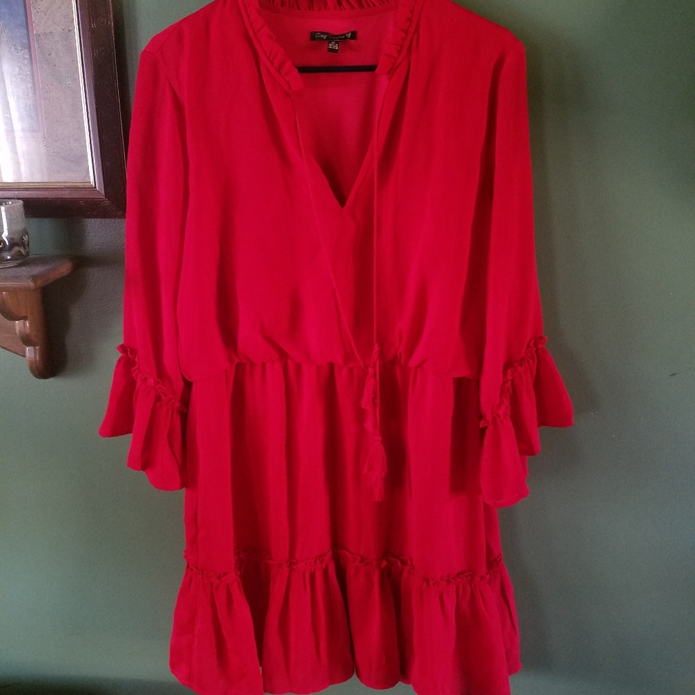 NWOT Red dress
